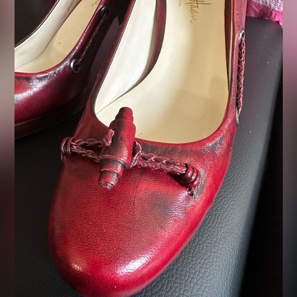 LAST CHANCE $ CUT Cole haan red high heels size 9 - Picture 2 of 9